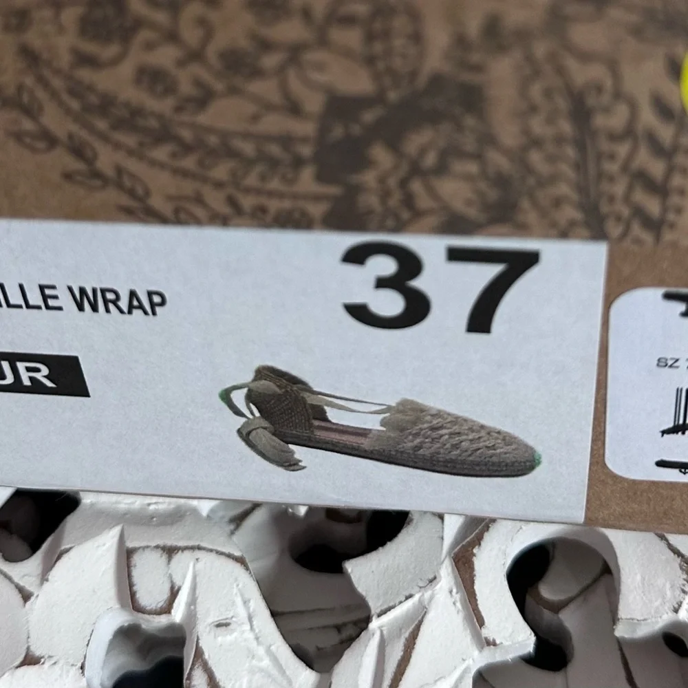 Free People VIDA ESPADRILLE WRAP Sandals, NIB Size EU 37